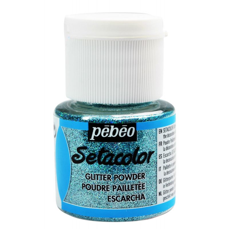 Pebeo Setacolor Glitter Powder 10g I Fabric Paint I Art Supplies