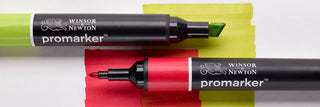 How to use promarkers within mix-media Illustration