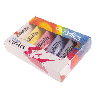 Seawhite of Brighton Acrylic Paint Set of 5 x 75ml