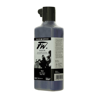 Daler Rowney FW Acrylic Ink 180ml - 028 Black