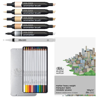Winsor & Newton Mixed Media Fashion Set