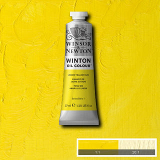 Winsor & Newton Winton Oil Colour 37ml - 346 Lemon Yellow Hue