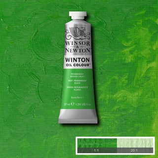 Winsor & Newton Winton Oil Colour 37ml - 483 Permanent Green Light