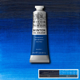 Winsor & Newton Winton Oil Colour 37ml - 516 Phthalo Blue