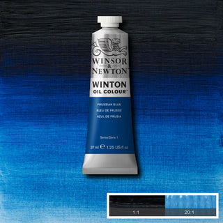 Winsor & Newton Winton Oil Colour 37ml - 538 Prussian Blue