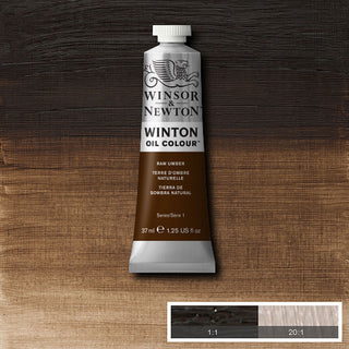 Winsor & Newton Winton Oil Colour 37ml - 554 Raw Umber