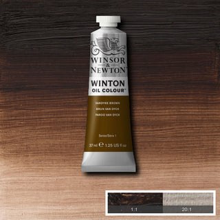 Winsor & Newton Winton Oil Colour 37ml - 676 Vandyke Brown
