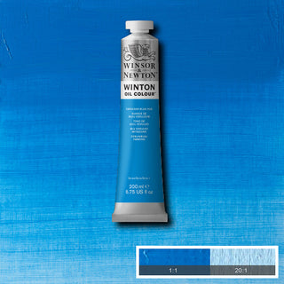 Winsor & Newton Winton Oil Colour 200ml - 138 Cerulean Blue Hue