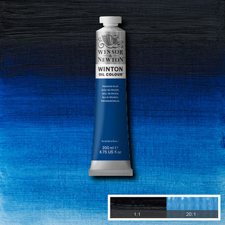 Winsor & Newton Winton Oil Colour 200ml - 538 Prussian Blue