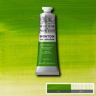 Winsor & Newton Winton Oil Colour 37ml - 145 Chrome Green Hue