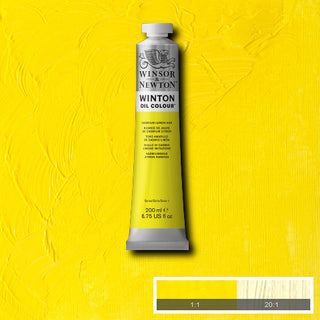 Winsor & Newton Winton Oil Colour 200ml - 087 Cadmium Lemon Hue