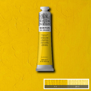 Winsor & Newton Winton Oil Colour 200ml - 119 Cadmium Yellow Pale Hue