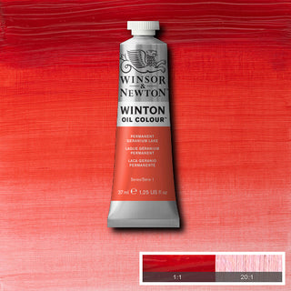 Winsor & Newton Winton Oil Colour 37ml - 480 Permanent Geranium Lake