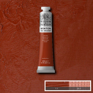 Winsor & Newton Winton Oil Colour 200ml - 362  Light Red