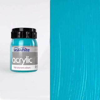 Seawhite of Brighton Acrylic Paint 500ml - Turquoise