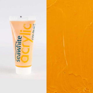 Seawhite of Brighton Acrylic Paint 200ml - Cadmium Yellow Medium