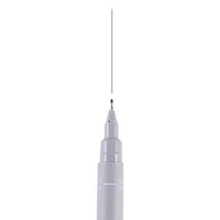 Uni-Ball Pin Fine Line Pen, Light Grey, 0.5