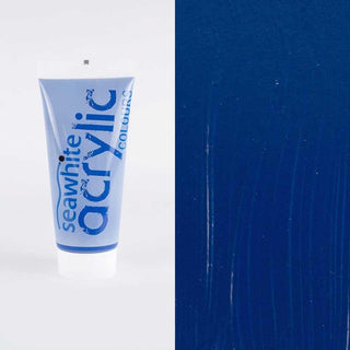 Seawhite of Brighton Acrylic Paint 200ml - Primary Cyan