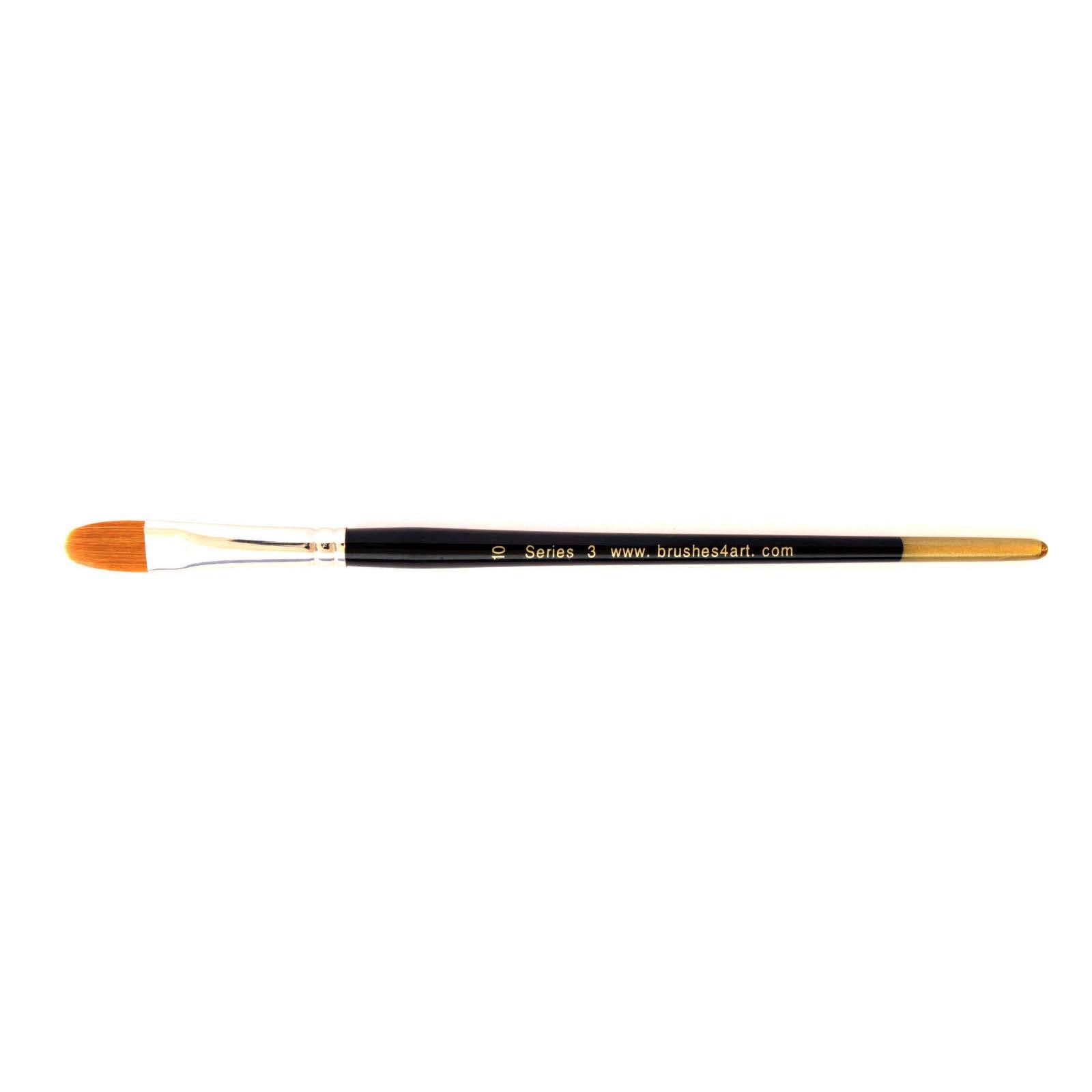 Brushes4Art Synthetic Brushes for Watercolour Painting - Filbert