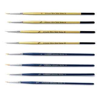 Artmaster Fine Detail Paint Brush Set of 8