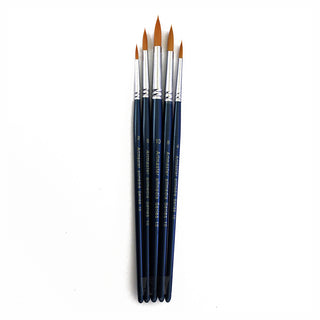 Artmaster All Media Round Paint Brush Set of 5