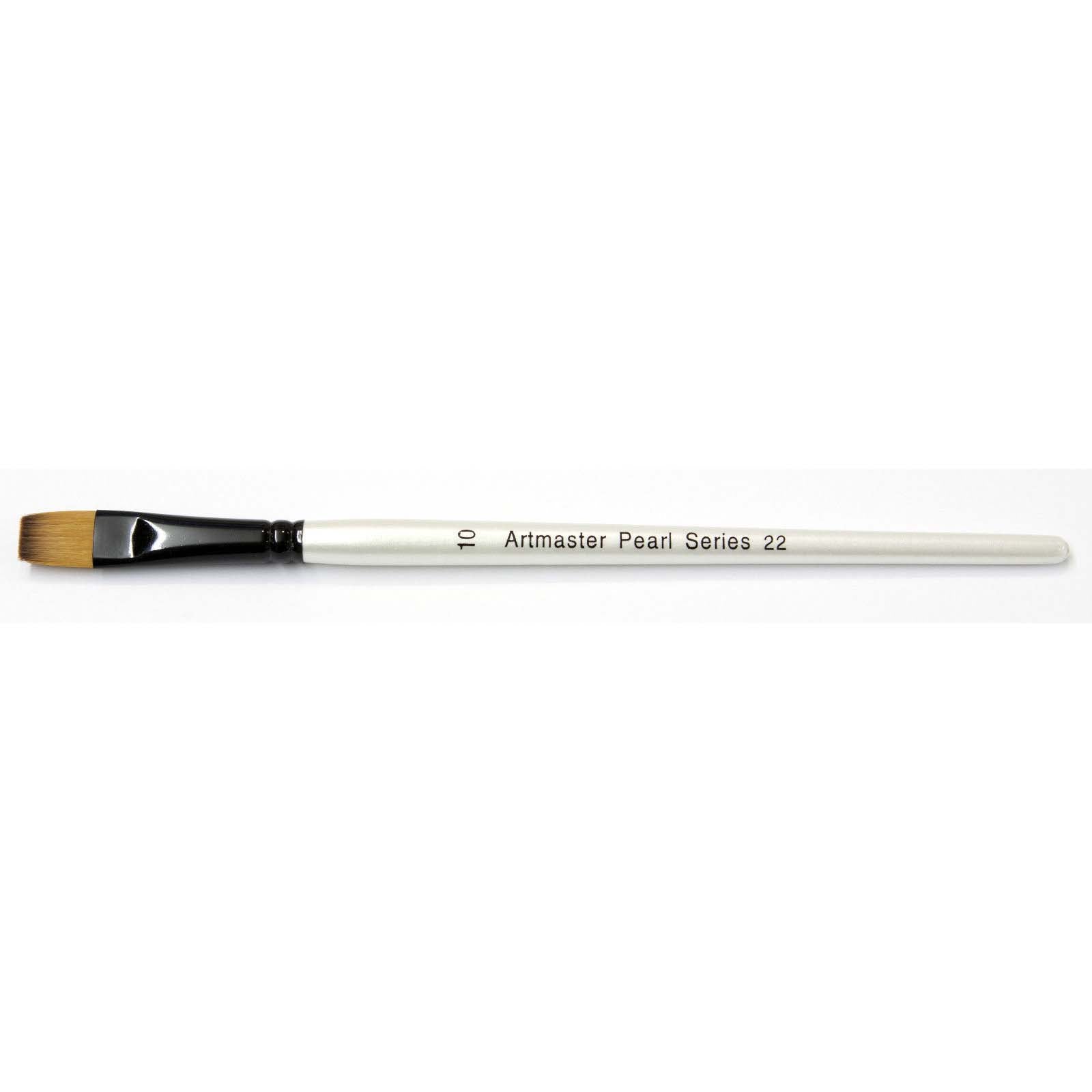 Artmaster Pearl Series 22 Watercolour Flat Brush Size 10