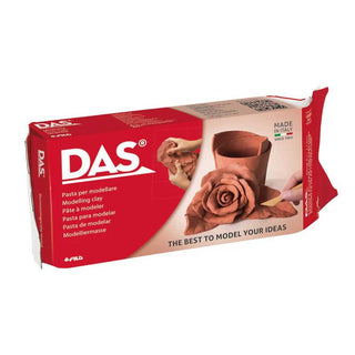 DAS Air Drying Modelling Clay Terracotta 500g