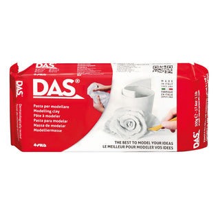 DAS Air Drying Modelling Clay White 500g