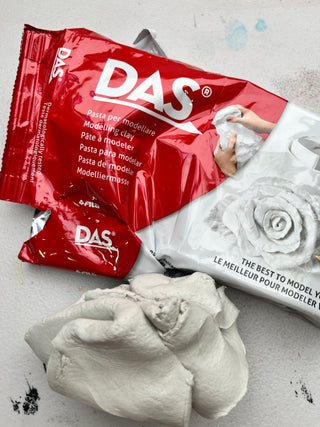 DAS Air Drying Modelling Clay White 1kg