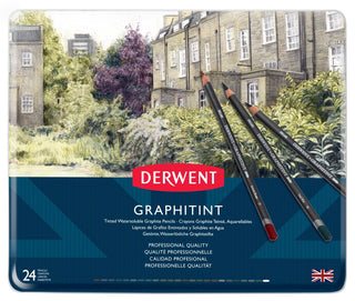 Derwent Graphitint Pencils 24 Tin