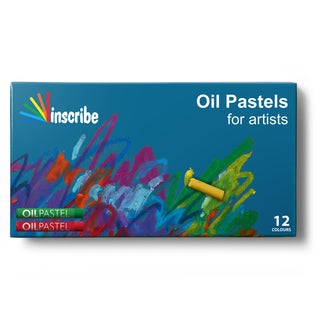 Inscribe Gallery Oil Pastels Set of 12 Colours