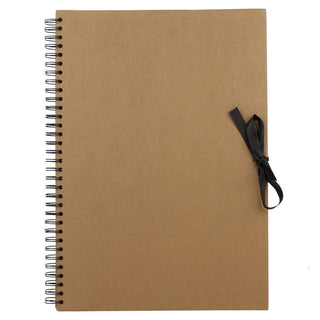 Seawhite Hardback Wire Bound Kraft Paper Books