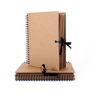 Seawhite Hardback Wire Bound Kraft Paper Books