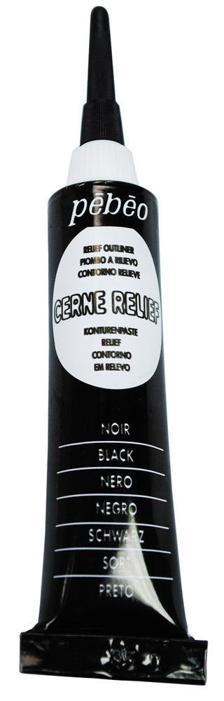 Pebeo Cerne Relief Outliner 20ml - Black