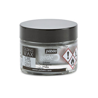 Pebeo Gedeo Gilding Wax 30ml - Silver