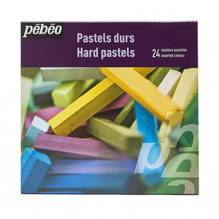 Pebeo Hard Pastels Set of 24 Assorted Colours
