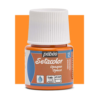 Pebeo Setacolor Opaque Fabric Paint 45ml - Orange