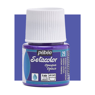 Pebeo Setacolor Opaque Fabric Paint 45ml - Parma Violet