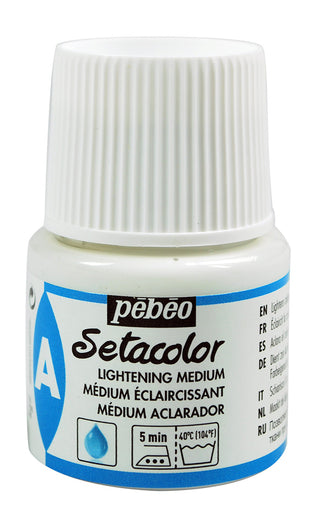 Pebeo Setacolor Auxiliaries Lightening Medium 45ml