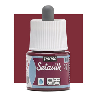 Pebeo Setasilk Silk Paint 45ml - Plum