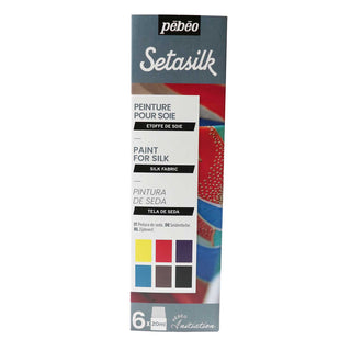 Pebeo Setasilk Initiation Set 6 x 20ml