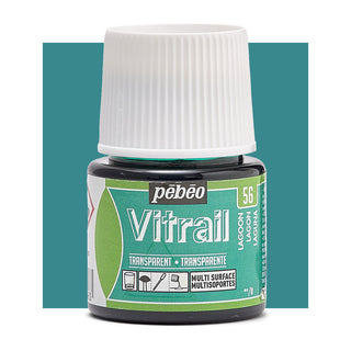Pebeo Vitrail Transparent Glass Paint 45ml - 56 Lagoon
