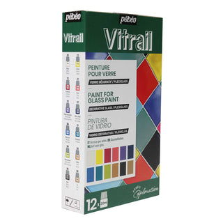 Pebeo Vitrail Exploration Set 12 x 20ml