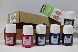 Pebeo Vitrea 160 Glass Paint Initiation Set #2 6 x 20ml