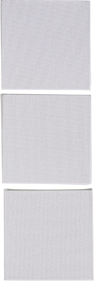 Pebeo Artists Cotton Canvas Board 10 x 10cm (Pack of 3)