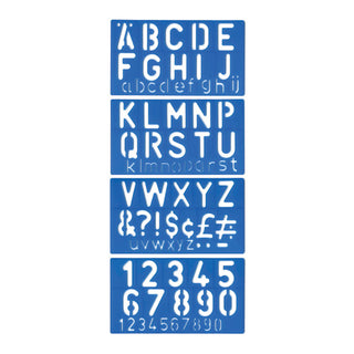 Signwriting Stencil Kit 50mm