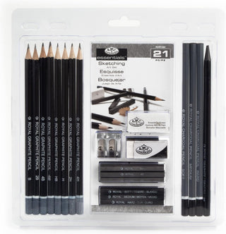 Royal & Langnickel Essentials 21 Piece Sketching Art Set