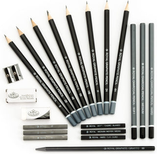 Royal & Langnickel Essentials 21 Piece Sketching Art Set