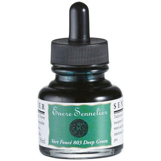 Sennelier Drawing Ink 30ml - 803 Deep Green