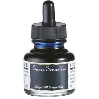 Sennelier Drawing Ink 30ml - 308 Indigo